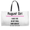 August Girl Weekender Totes