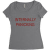 internally Women's Triblend Scoop T-shirt