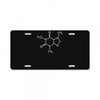 caffeine molecule game License Plate