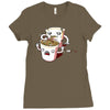 zombie ramen Ladies Fitted T-Shirt