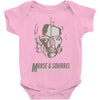 always keep fighting Baby Onesie