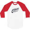 crazy racing 3/4 Sleeve Shirt