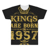 kings are born in 1957 All Over Men's T-shirt