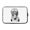 born to kill Laptop sleeve