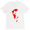 superhero cool V-Neck Tee