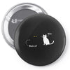 black cat magic Pin-back button
