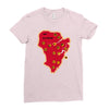 isla nublar Ladies Fitted T-Shirt