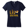 Lil Sister Women's V-Neck T-Shirt