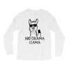 no drama llama Long Sleeve Shirts