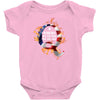 American Flag Q Fire Baby Bodysuit