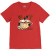 hot chocolate time! V-Neck Tee