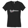 sagittarius violet Women's V-Neck T-Shirt