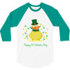 DABBİNG LEPRECHAUN 3/4 Sleeve Shirt