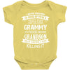 Super Cool Grammy Of A Freaking Awesome Grandson Baby Onesie