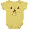 vitruvian robot Baby Onesie