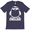 penguin chillax funny new T-Shirt