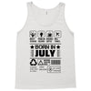 Born In July Tank Top