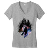 Mononoke Hime Women's V-Neck T-Shirt