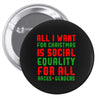 all i want for christmas Pin-back button