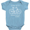 life is a beautiful ride Baby Bodysuit