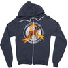 boxers support leukemia awareness Zipper Hoodie