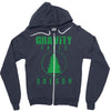 gravity falls oregon pine Zipper Hoodie