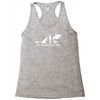 poker ~ fish to shark evolution ~ mens funny poker Racerback Tank