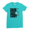 dark side story Ladies Fitted T-Shirt