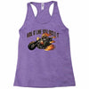ride it like you stole it Racerback Tank