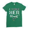 i stole her heart couple Ladies Fitted T-Shirt