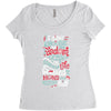 fandom life Women's Triblend Scoop T-shirt
