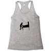 funny caution pinball wiz square Racerback Tank