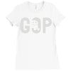 political Ladies Fitted T-Shirt