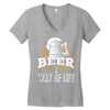 Beer A Way Of Life Women's V-Neck T-Shirt