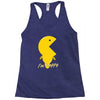 i'm happy Racerback Tank