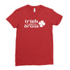 irish i were drunk Ladies Fitted T-Shirt