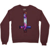 inverted galaxy cross funny  religion banter space fashion new Crewneck Sweatshirt