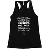dreaming about pumpkin spice hayrides footbal falling leaves family ti Racerback Tank