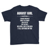 Super August Girl Youth Tee