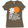 neil young inspired t shirt harvest moon csn&amp;y rock Ladies Fitted T-Shirt