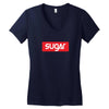 SUGAR Women's V-Neck T-Shirt