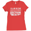 manga section Ladies Fitted T-Shirt