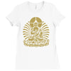 budha indie Ladies Fitted T-Shirt