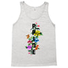Pride Floral LGBT Colors Tank Top