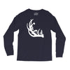 deer antler with buck forest Long Sleeve Shirts