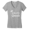 baking queen Women's V-Neck T-Shirt