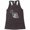 boosted turbo snail Racerback Tank