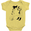 goku vs freeza Baby Bodysuit