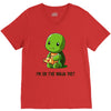 ninja diet (green) V-Neck Tee
