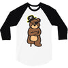 pirate bear 3/4 Sleeve Shirt